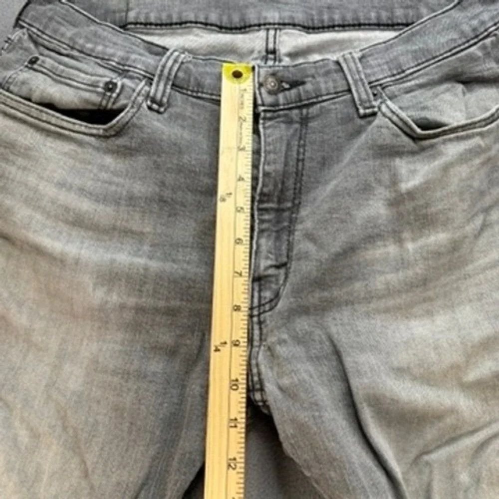 Levis 514 Denim Jeans Straight Fit 36x29 (FIT 33x27) Gray Stretch Casual Classic